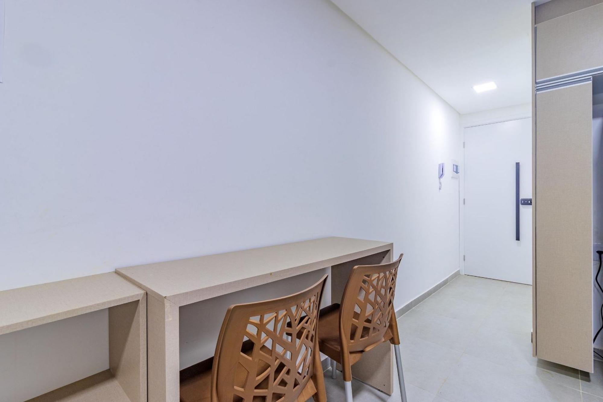 Apartment Del Mar #203- Flat Com Varanda Por Carpediem
